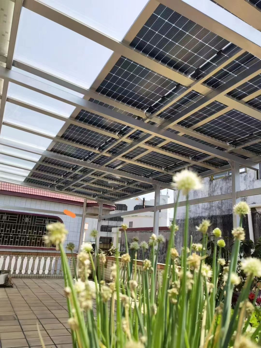 燕郊别墅家用屋顶太阳能发电系统安装